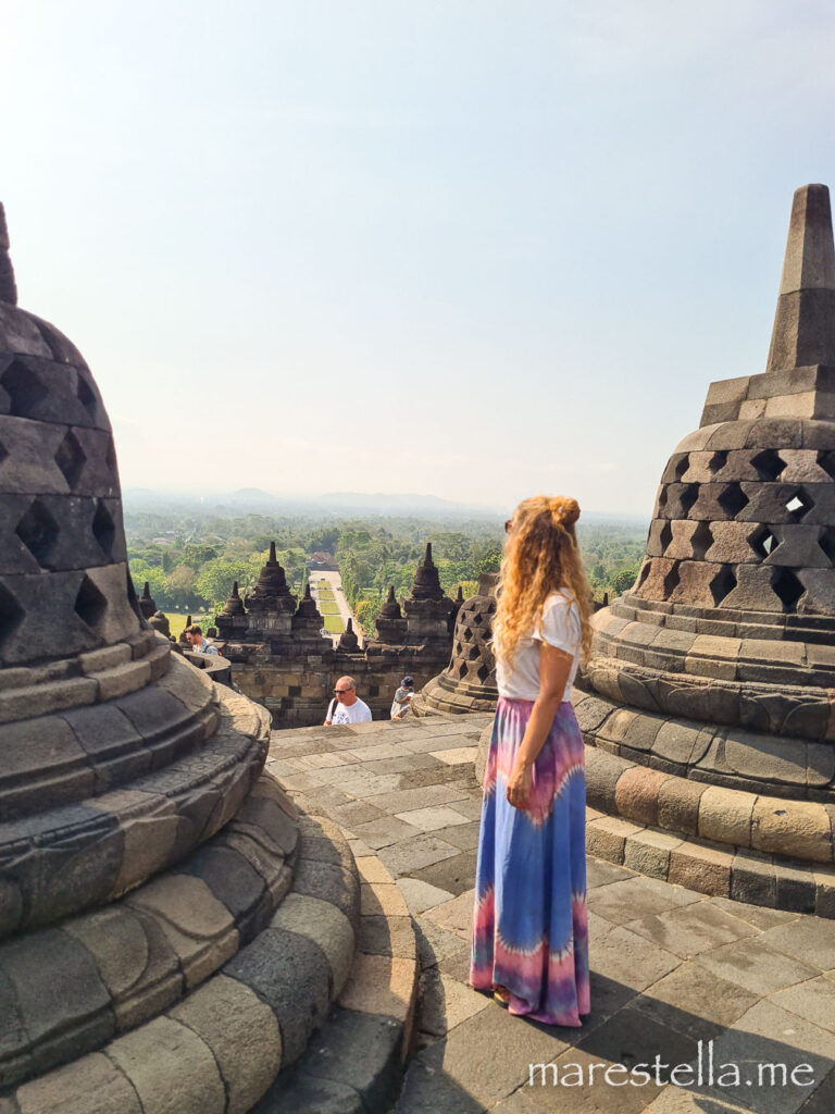 Borobudur sunrise view